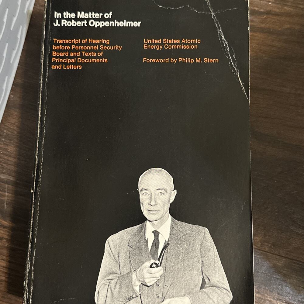 In the‎ Matter of J. Robert Oppenheimer